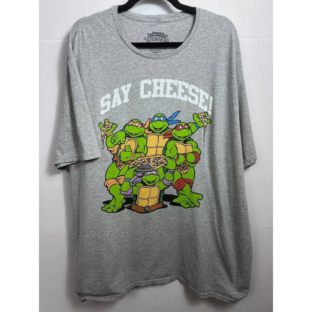 Nickelodeon TMNT Teenage Mutant Ninja Turtles Say Cheese! T-Shirt 3XL